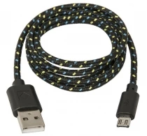 Cablu USB-A - Micro USB Defender USB08-03T  USB-MicroUSB 1m 